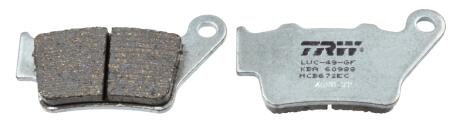 Фото гальмівні колодки TRW MCB672EC Гальмівні колодки TRW MCB672EC