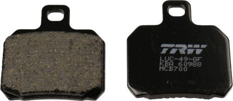 Фото гальмівні колодки TRW MCB700 Гальмівні колодки TRW MCB700