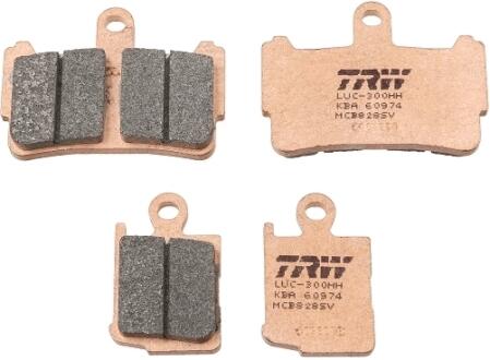 Комплект гальмівних колодок, дискове гальмо TRW MCB828SV