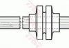 Гальмівний шланг TRW PHB391 (фото 1)
