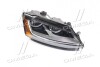 Фара права з ДХО VW Jetta (15-) USA H7/H7 (20-9989-00-1N) TYC 209989001N (фото 1)
