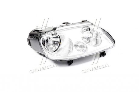 Фара права з моторчиком VW Caddy (04-) H1/H7 (20-A759-05-2B) TYC 20A759052B