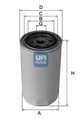 Масляний фільтр UFI 2311002 (фото 1)