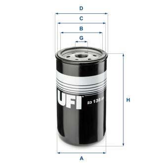 Фільтр оливний UFI 2313800