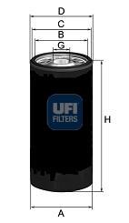 Фільтр масляний UFI 2317800