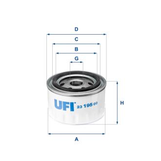 Фільтр масляний UFI 2319500