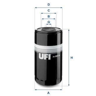 Фильтр масляный UFI 2330500