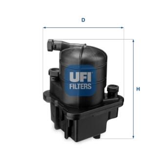 Фильтр топливный UFI 2408700