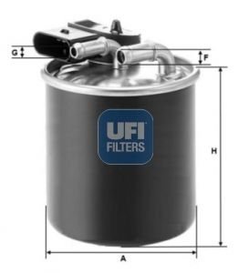 Топливный фильтр UFI 24.150.00