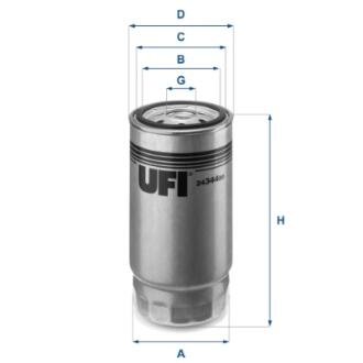 Фільтр паливний UFI 2434400
