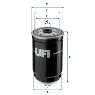 Фильтр топливный UFI 2452500