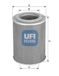 Фільтр масляний UFI 2550300