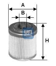 Масляний фільтр UFI 25.588.00 (фото 1)