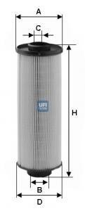 Фильтр топливный UFI 2600400