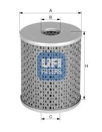 Фильтр топливный UFI 2660100