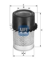 Воздушный фильтр UFI 27.920.00 (фото 1)
