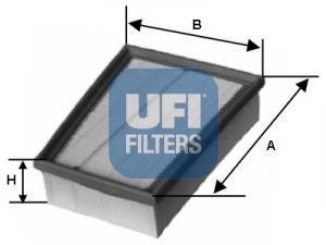 Повітряний фільтр UFI 30.132.00 (фото 1)