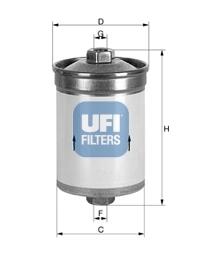Фильтр топливный UFI 3153100
