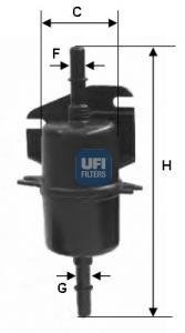 Топливный фильтр UFI 31.740.00