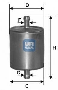 Топливный фильтр UFI 31.760.00