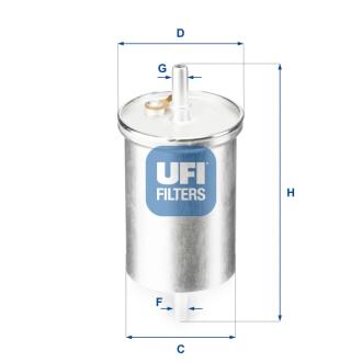 Фильтр топливный UFI 3183500