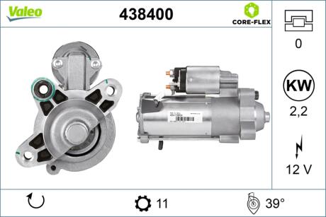 Стартер Valeo 438400