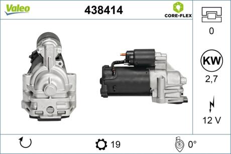Стартер Valeo 438414