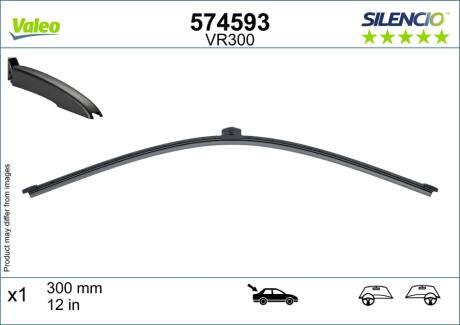 Щітка склоочисника Valeo 574593
