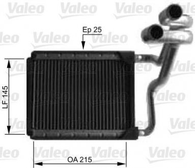 Радиатор обогревателя Valeo 812441 (фото 1)