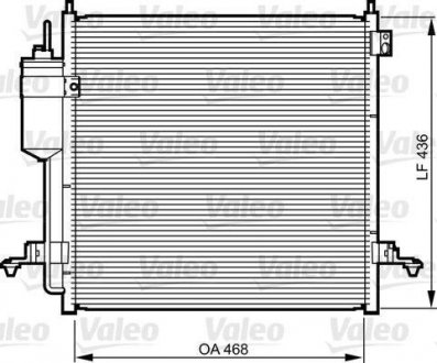 Радиатор кондиционера Valeo 814214 (фото 1)