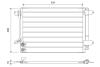 Радіатор кондиціонера BEETLE/JETTA 1.2-2.0 10-19 Valeo 822751 (фото 1)