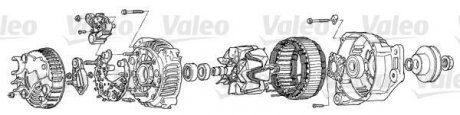 Генератор Valeo A13VI211 (фото 1)