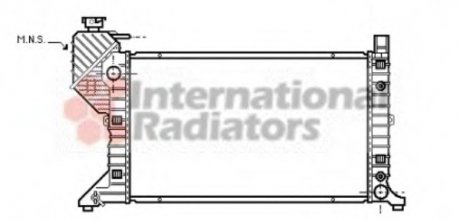 Радиатор охлаждения Van Wezel 30002182 (фото 1)