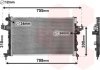 Радиатор охлаждения двигателя CORSAC 13/7CDTi MT/AT 03- Van Wezel 37002380 (фото 1)
