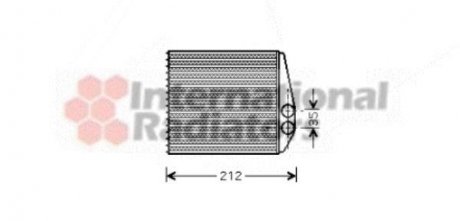 Радиатор пічки Van Wezel 37006354 (фото 1)