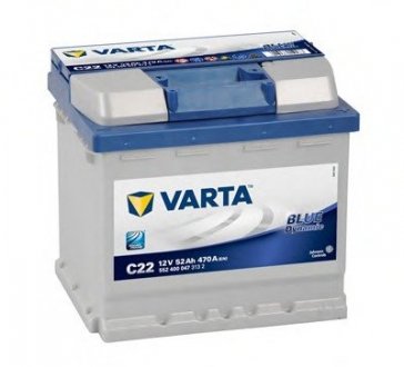 Стартерна батарея (акумулятор) VARTA 552400047 3132 (фото 1)