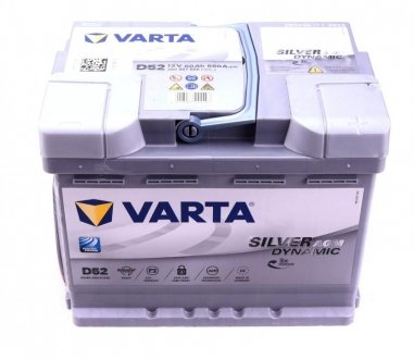 Аккумуляторная батарея VARTA 560901068 D852 (фото 1)