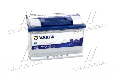 Аккумулятор 70Ah-12v BD EFB (278х175х190),R,EN760 VARTA 570500076