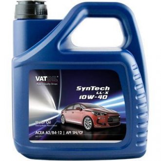 Олія моторна Syntech LL-X 10W-40 (4 л) VATOIL 50426