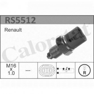 RENAULT Выключатель света заднего хода 21,25,Trafic Vernet RS5512
