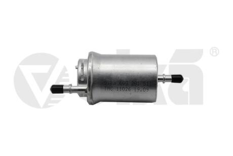 Фильтр топливный Skoda Fabia (00-08),Octavia (04-08)/VW Caddy (04-08),Golf (04-)07,Jetta (06-08),Polo (02-08),Touran (03-06) Vika 12010075101