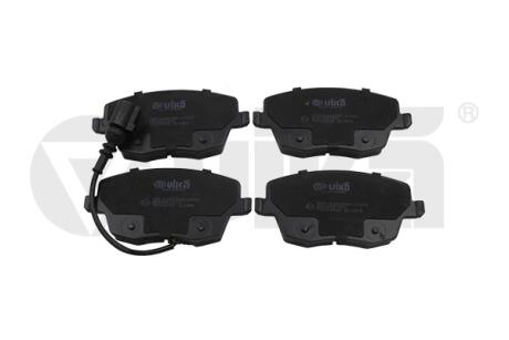 Колодки тормозные передние с датчиком износа Vika 66980009301
