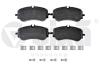 Колодки тормозные задние с устоновочным р/к VW Amarok (10-), Crafter (16-) Vika 66981704601 (фото 1)