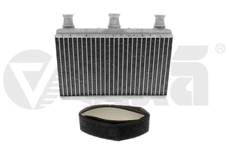 Радіатор обігрівача BMW 5 E60, E61/6 E63, E64 (01-10) Vika 89996301