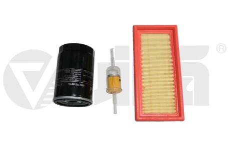 Комплект фильтров (3шт) VW Caddy (82-92),Golf (75-84,84-92) Vika K11784601
