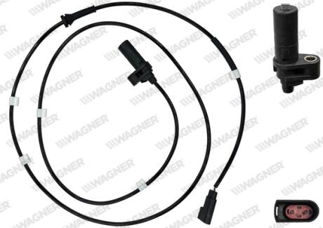 Датчик ABS Ford TRANSIT 00-06 задній Пр WAGNER ABS00997