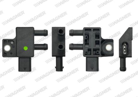 Датчик тиску відпрацьованих газів WAGNER PRS00009