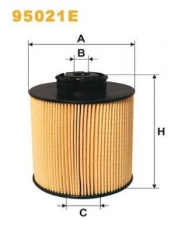 Фильтрующий элемент топливного фильтра WIX FILTERS 95021E (фото 1)