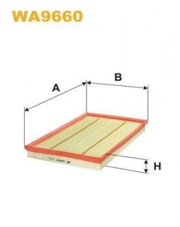 Фільтр повітряний BMW X5 (WIX-Filtron) WIX FILTERS WA9660