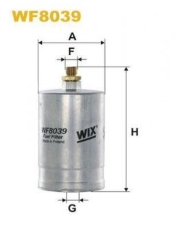 Фильтр топливный WIX FILTERS WF8039